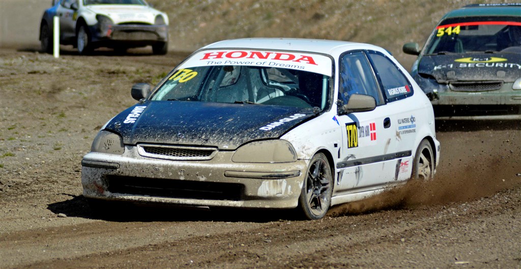 Rasmus Vorre går til makronerne i SUPER 1600, og ligger på en foreløbig DM-toer.
(Foto: Åge Keseler Kirketerp)